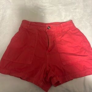 Redish/orange shorts
